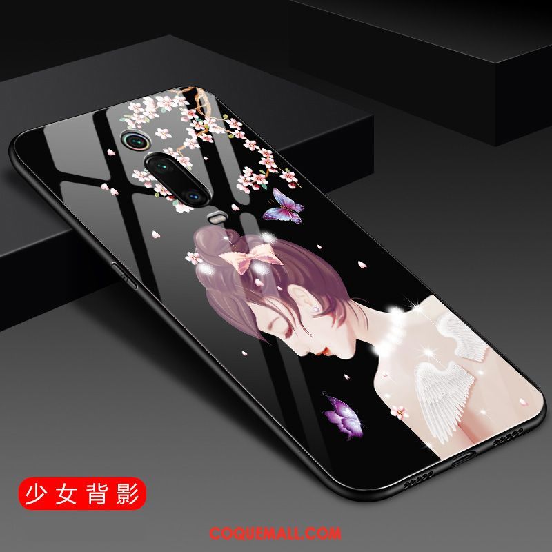 Étui Xiaomi Mi 9t Pro Sakura Créatif Tout Compris, Coque Xiaomi Mi 9t Pro Petit Nouveau Beige