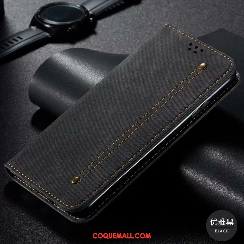 Étui Xiaomi Mi 9t Pro Téléphone Portable Petit Protection, Coque Xiaomi Mi 9t Pro En Cuir Clamshell Beige