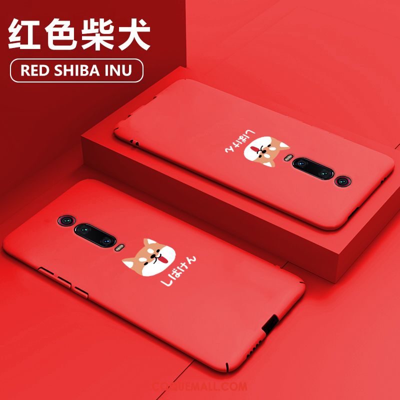 Étui Xiaomi Mi 9t Téléphone Portable Personnalité Délavé En Daim, Coque Xiaomi Mi 9t Marque De Tendance Tout Compris Beige