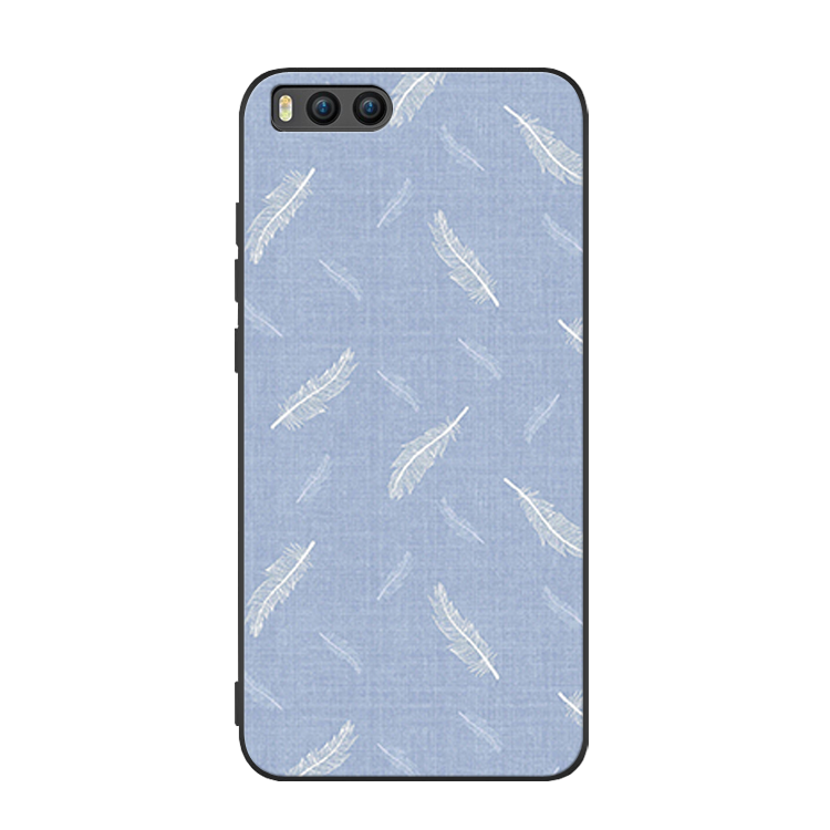 Étui Xiaomi Mi A1 Créatif Bleu Tendance, Coque Xiaomi Mi A1 Incassable Silicone Beige