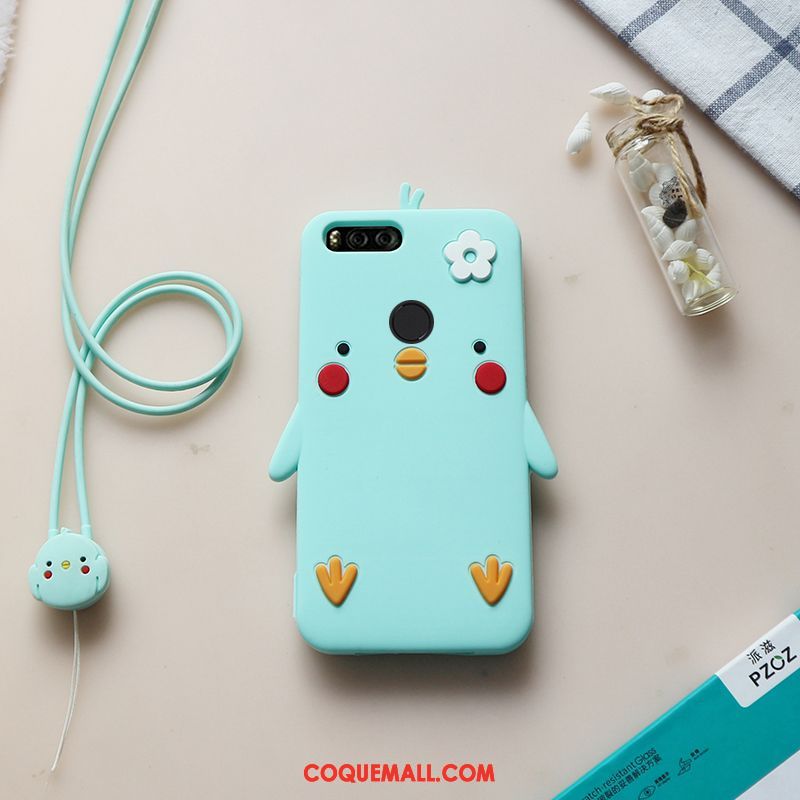 Étui Xiaomi Mi A1 Créatif Personnalité Téléphone Portable, Coque Xiaomi Mi A1 Fluide Doux Protection Beige