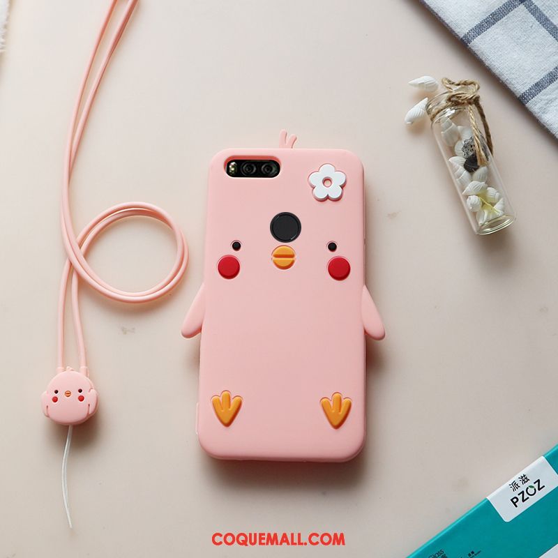 Étui Xiaomi Mi A1 Créatif Personnalité Téléphone Portable, Coque Xiaomi Mi A1 Fluide Doux Protection Beige