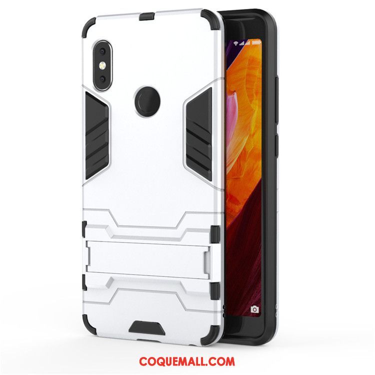 Étui Xiaomi Mi A2 Petit Protection Rouge, Coque Xiaomi Mi A2 Téléphone Portable Tendance Beige