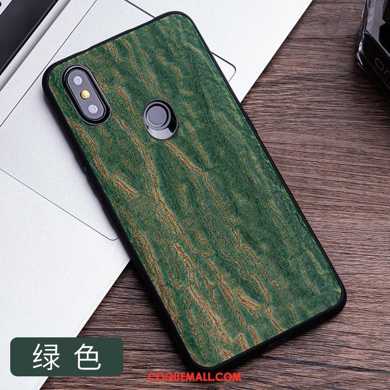 Étui Xiaomi Mi A2 Protection Tout Compris Modèle Fleurie, Coque Xiaomi Mi A2 Gris Personnalisé Beige