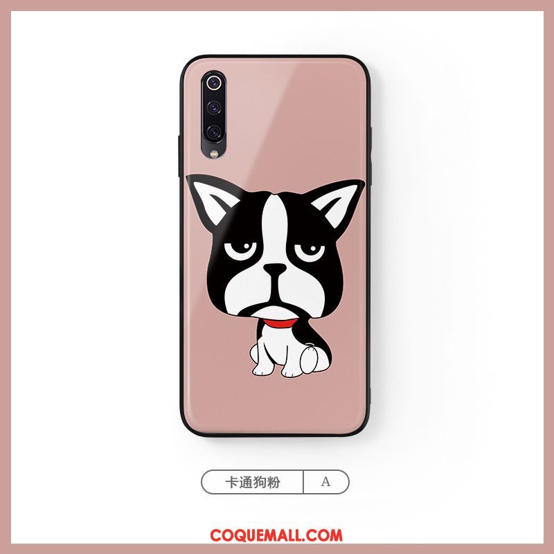 Étui Xiaomi Mi A3 Charmant Bleu Tendance, Coque Xiaomi Mi A3 Téléphone Portable Dessin Animé Beige