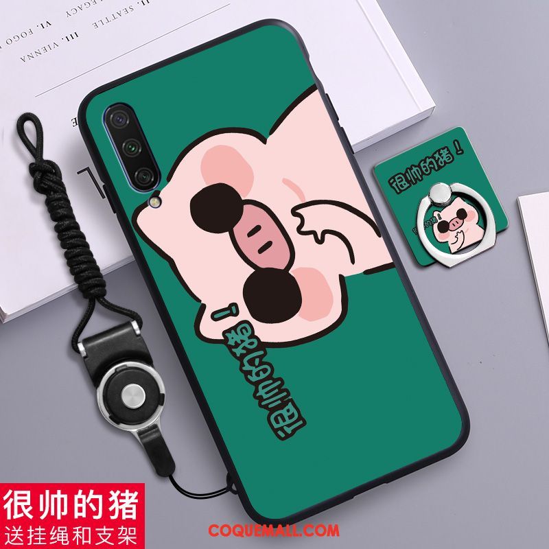 Étui Xiaomi Mi A3 Charmant Personnalité Petit, Coque Xiaomi Mi A3 Créatif Silicone Beige