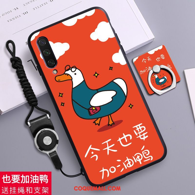 Étui Xiaomi Mi A3 Charmant Personnalité Petit, Coque Xiaomi Mi A3 Créatif Silicone Beige