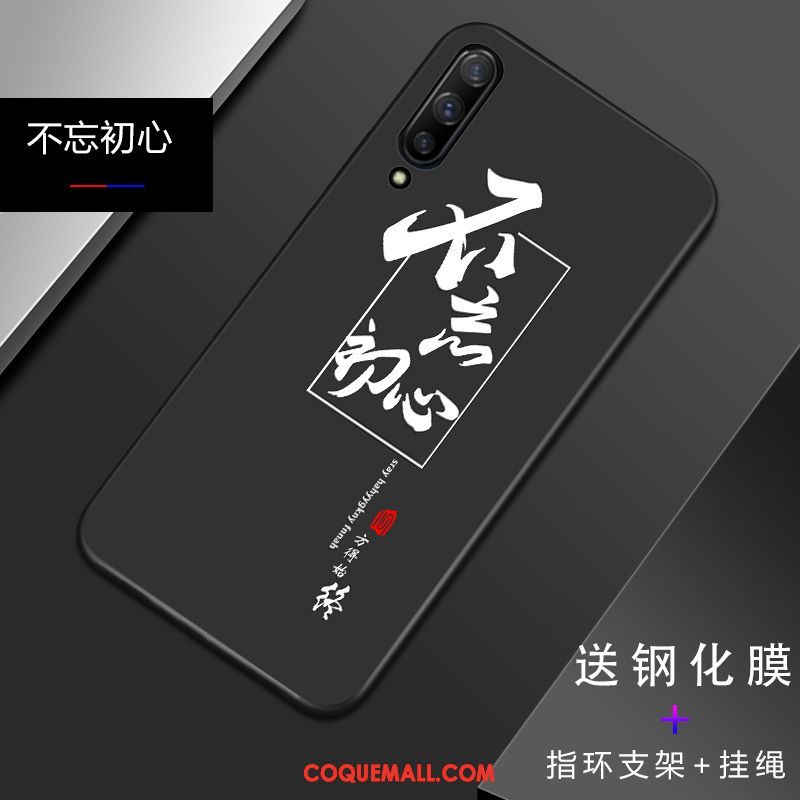 Étui Xiaomi Mi A3 Incassable Dessin Animé Tout Compris, Coque Xiaomi Mi A3 Simple Fluide Doux Beige