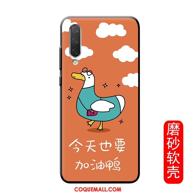 Étui Xiaomi Mi A3 Mode Charmant Fluide Doux, Coque Xiaomi Mi A3 Vert Téléphone Portable Beige