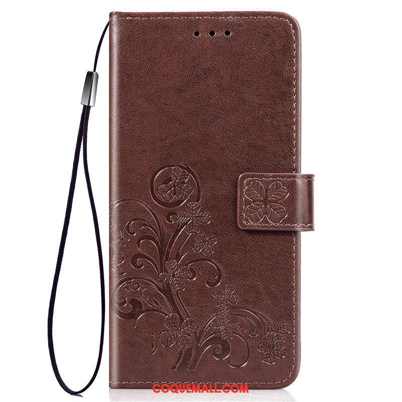Étui Xiaomi Mi A3 Petit Incassable Protection, Coque Xiaomi Mi A3 Clamshell Tout Compris Beige