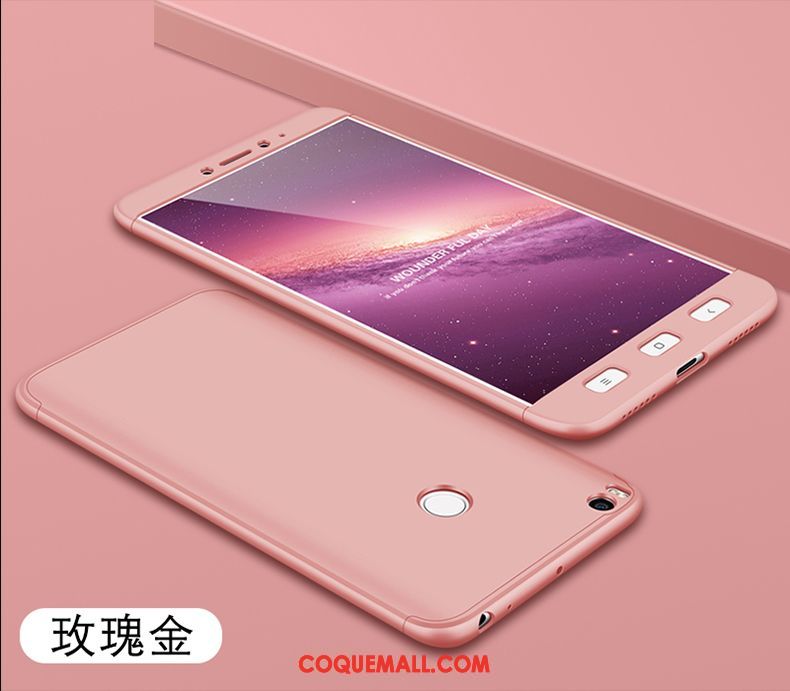 Étui Xiaomi Mi Max 2 Incassable Petit Légère, Coque Xiaomi Mi Max 2 Téléphone Portable Or Beige