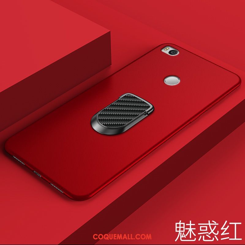 Étui Xiaomi Mi Max 2 Incassable Téléphone Portable Protection, Coque Xiaomi Mi Max 2 Simple Magnétisme Beige