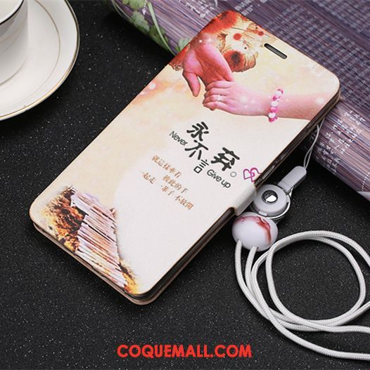 Étui Xiaomi Mi Max 2 Incassable Étui En Cuir Ornements Suspendus, Coque Xiaomi Mi Max 2 Tout Compris Fluide Doux Beige