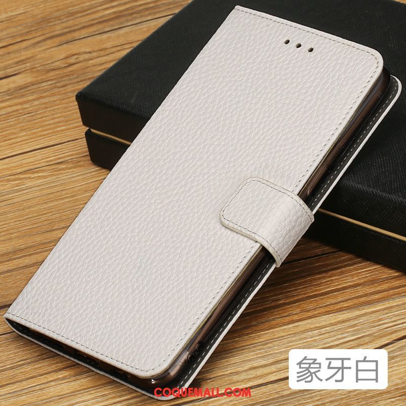 Étui Xiaomi Mi Max 2 Incassable Étui En Cuir Tout Compris, Coque Xiaomi Mi Max 2 Téléphone Portable Ornements Suspendus Beige