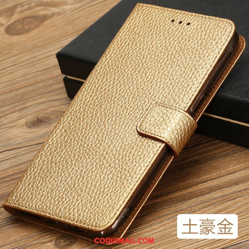 Étui Xiaomi Mi Max 2 Incassable Étui En Cuir Tout Compris, Coque Xiaomi Mi Max 2 Téléphone Portable Ornements Suspendus Beige