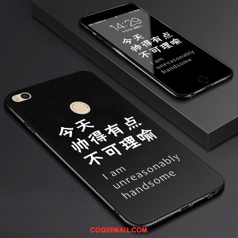 Étui Xiaomi Mi Max 2 Noir Incassable Protection, Coque Xiaomi Mi Max 2 Mode Tout Compris Beige