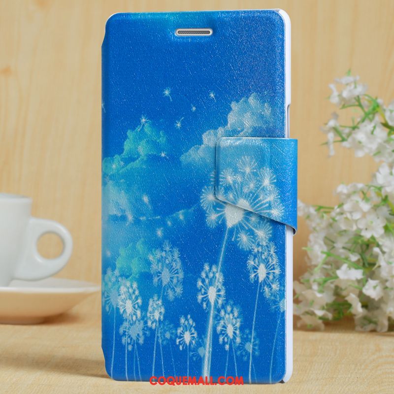 Étui Xiaomi Mi Max 2 Peinture Petit Blanc, Coque Xiaomi Mi Max 2 Téléphone Portable Clamshell Beige