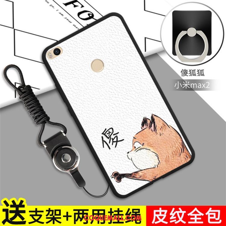 Étui Xiaomi Mi Max 2 Protection Téléphone Portable Noir, Coque Xiaomi Mi Max 2 Fluide Doux Incassable Beige