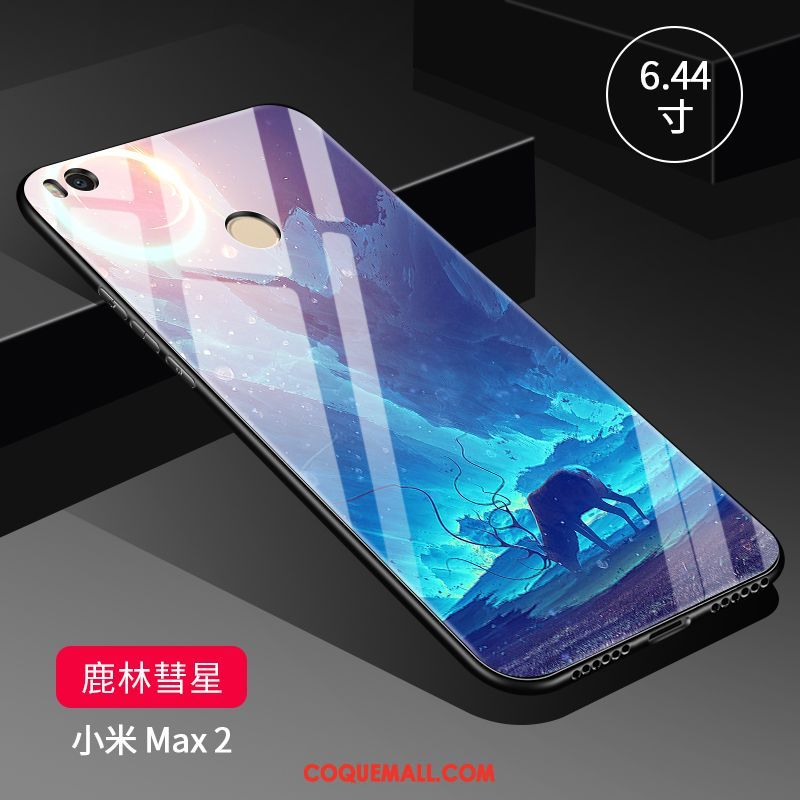 Étui Xiaomi Mi Max 2 Silicone Créatif Tout Compris, Coque Xiaomi Mi Max 2 Difficile Petit Beige