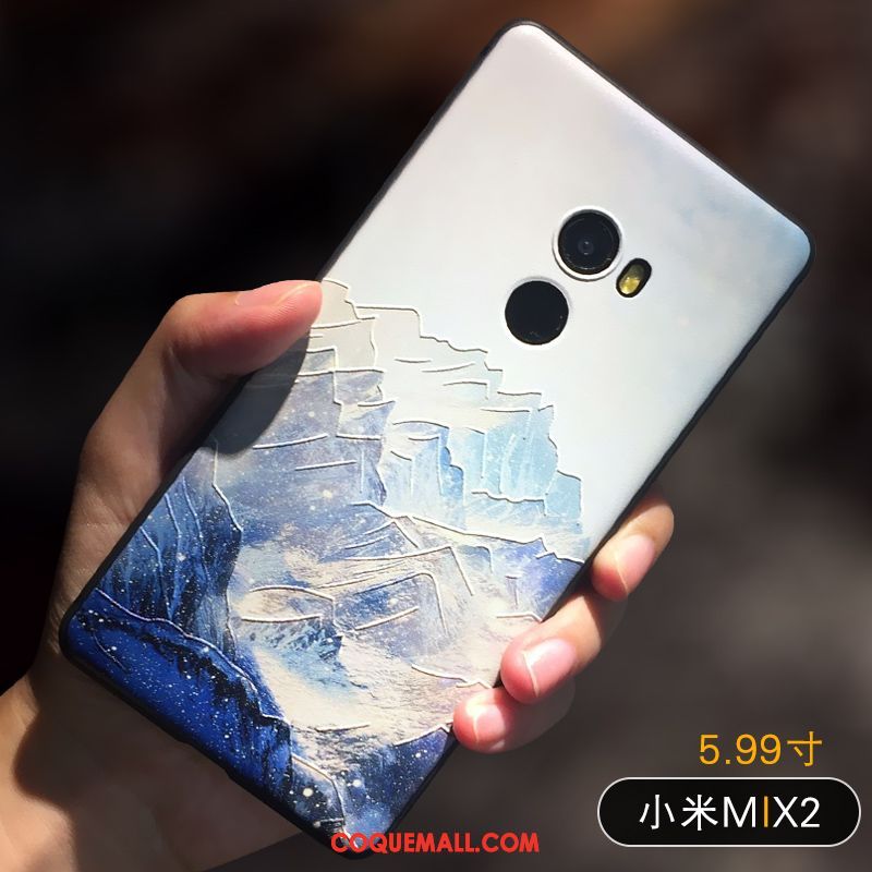 Étui Xiaomi Mi Max 2 Tout Compris Silicone Personnalité, Coque Xiaomi Mi Max 2 Incassable Fluide Doux Beige