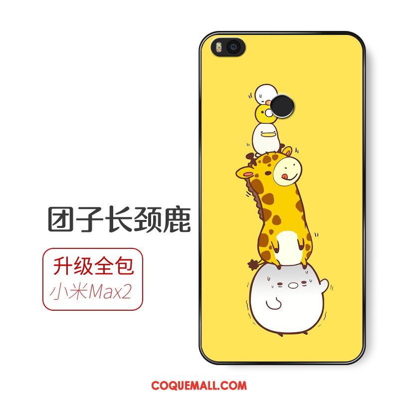 Étui Xiaomi Mi Max 2 Téléphone Portable Rose Tendance, Coque Xiaomi Mi Max 2 Petit Personnalité Beige