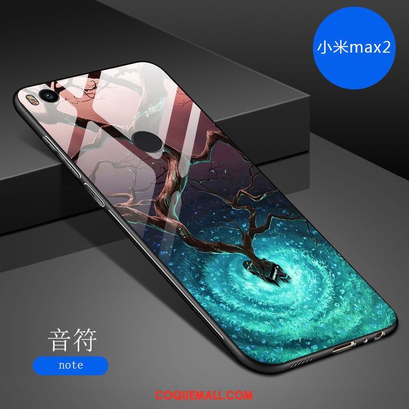 Étui Xiaomi Mi Max 2 Téléphone Portable Tendance Dessin Animé, Coque Xiaomi Mi Max 2 Fluide Doux Net Rouge Beige