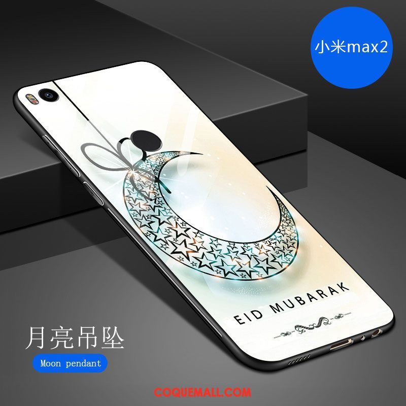 Étui Xiaomi Mi Max 2 Téléphone Portable Tendance Dessin Animé, Coque Xiaomi Mi Max 2 Fluide Doux Net Rouge Beige