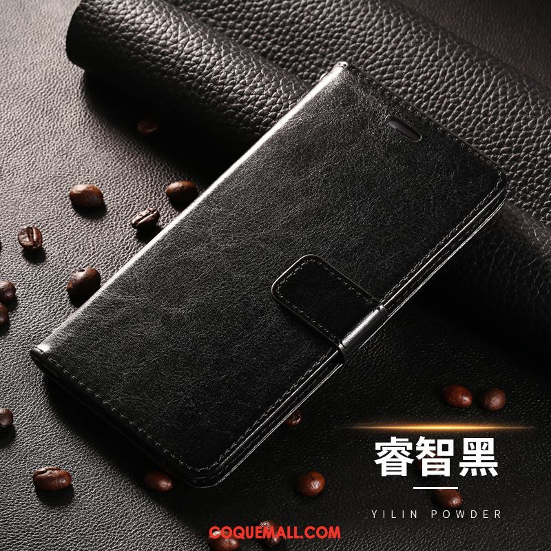 Étui Xiaomi Mi Max 2 Téléphone Portable Étui En Cuir Protection, Coque Xiaomi Mi Max 2 Tout Compris Incassable Braun Beige