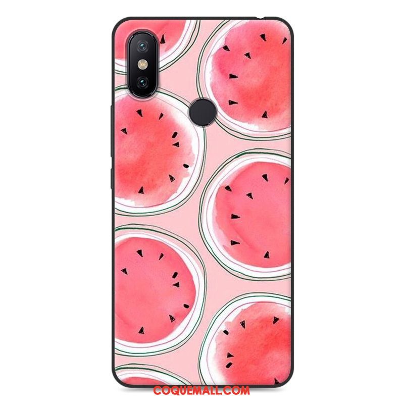 Étui Xiaomi Mi Max 3 Fluide Doux Dessin Animé Nouveau, Coque Xiaomi Mi Max 3 Petit Protection Beige