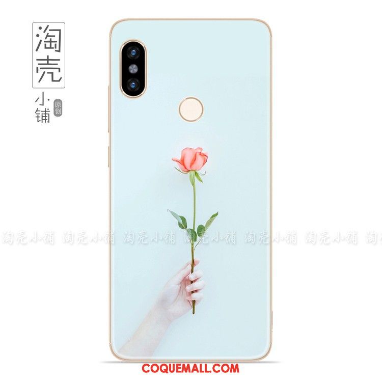 Étui Xiaomi Mi Max 3 Frais Fluide Doux Nouveau, Coque Xiaomi Mi Max 3 Téléphone Portable Créatif Beige