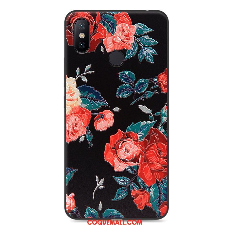 Étui Xiaomi Mi Max 3 Protection Rose Incassable, Coque Xiaomi Mi Max 3 Téléphone Portable Tendance Beige