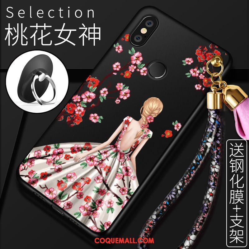 Étui Xiaomi Mi Max 3 Téléphone Portable Tout Compris Créatif, Coque Xiaomi Mi Max 3 Protection Marque De Tendance Beige