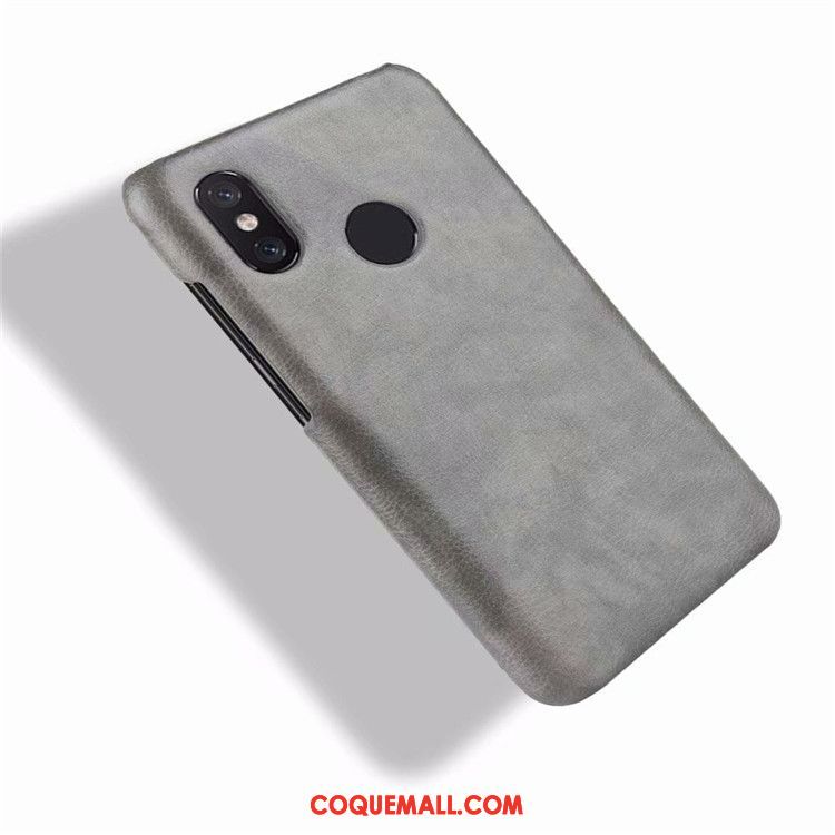 Étui Xiaomi Mi Max 3 Vintage Cuir Modèle Fleurie, Coque Xiaomi Mi Max 3 Incassable Crocodile Modèle Braun Beige