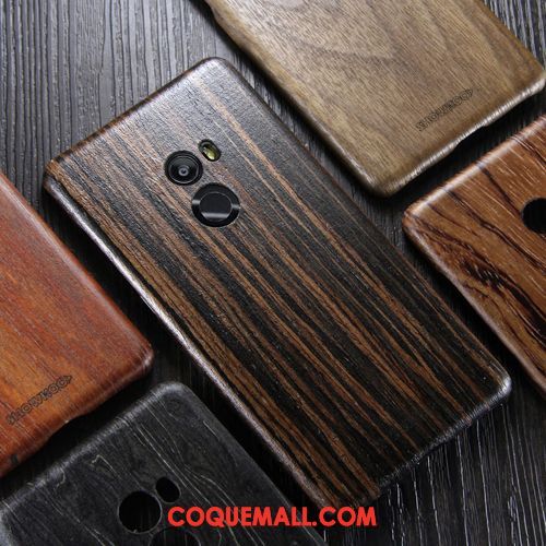 Étui Xiaomi Mi Mix 2 Noir Téléphone Portable Tout Compris, Coque Xiaomi Mi Mix 2 Personnalité En Bois Beige