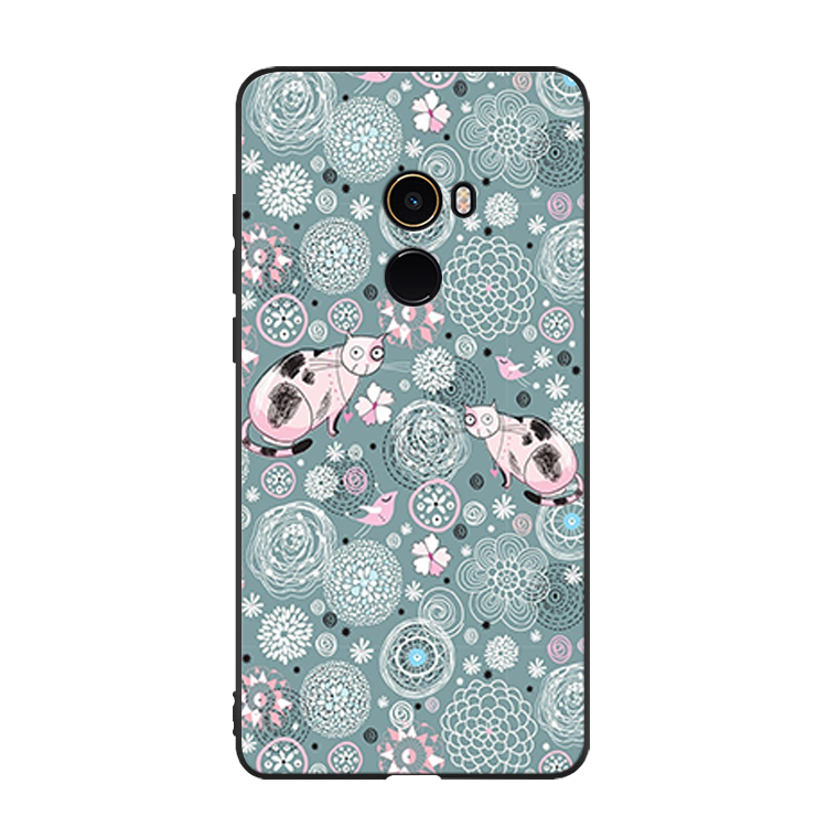 Étui Xiaomi Mi Mix 2 Protection Incassable Animal, Coque Xiaomi Mi Mix 2 Petit Téléphone Portable Beige