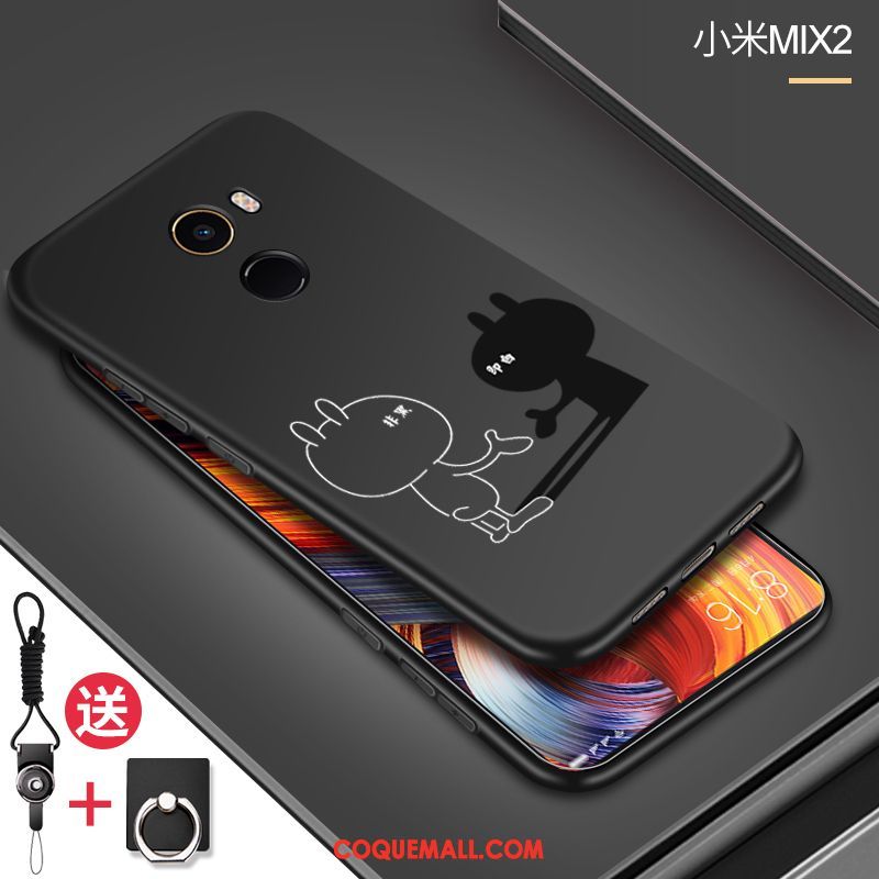 Étui Xiaomi Mi Mix 2 Téléphone Portable Protection Silicone, Coque Xiaomi Mi Mix 2 Nouveau Petit Beige