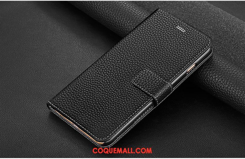 Étui Xiaomi Mi Mix 2 Téléphone Portable Tout Compris Étui En Cuir, Coque Xiaomi Mi Mix 2 Petit Noir Beige