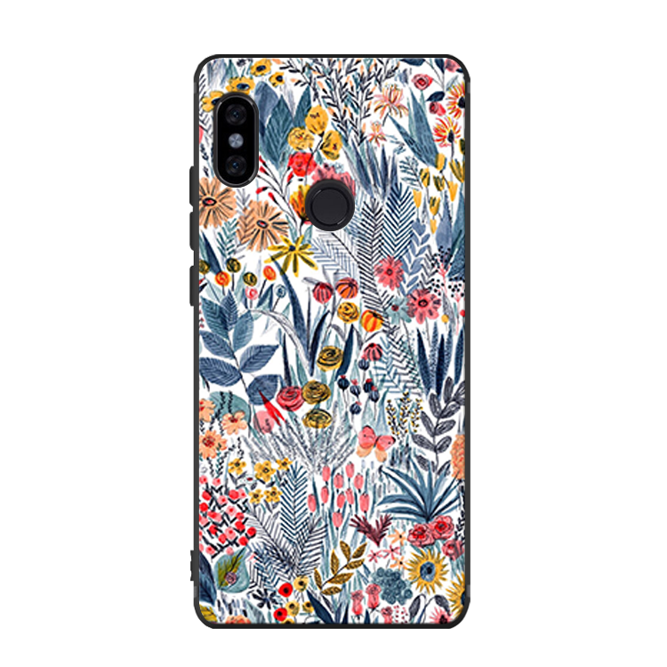 Étui Xiaomi Mi Mix 2s Bordure Incassable Créatif, Coque Xiaomi Mi Mix 2s Téléphone Portable Silicone Beige