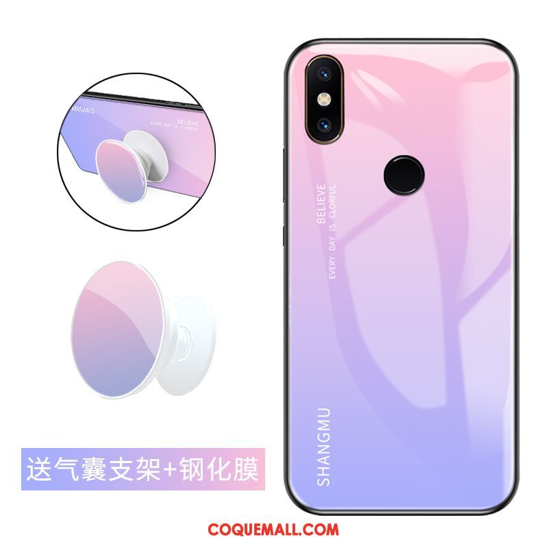 Étui Xiaomi Mi Mix 2s Difficile Modèle Fleurie Nouveau, Coque Xiaomi Mi Mix 2s Personnalité Tendance Beige