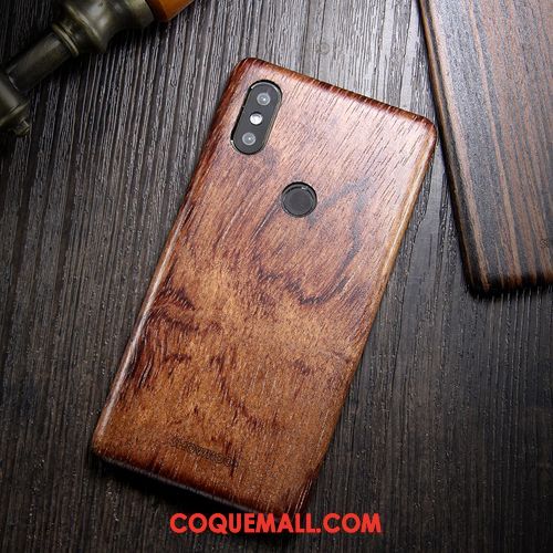 Étui Xiaomi Mi Mix 2s Incassable Tout Compris Marque De Tendance, Coque Xiaomi Mi Mix 2s Personnalité Petit Braun Beige