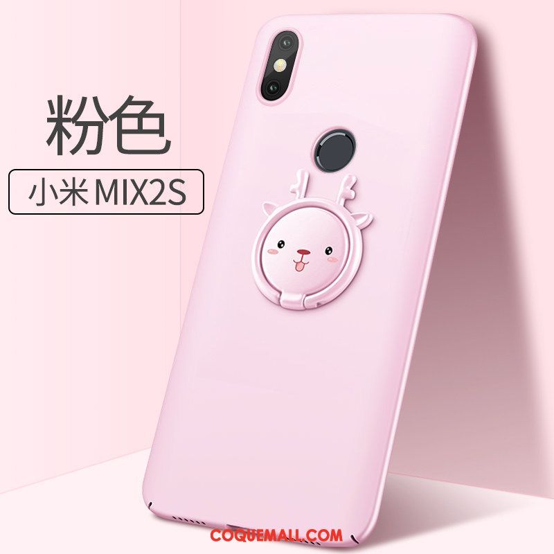 Étui Xiaomi Mi Mix 2s Incassable Téléphone Portable Tout Compris, Coque Xiaomi Mi Mix 2s Très Mince Charmant Beige