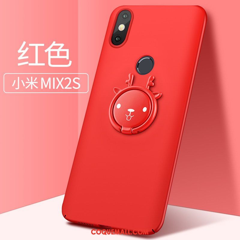 Étui Xiaomi Mi Mix 2s Incassable Téléphone Portable Tout Compris, Coque Xiaomi Mi Mix 2s Très Mince Charmant Beige