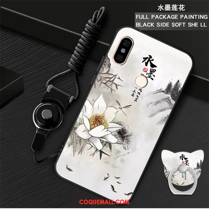 Étui Xiaomi Mi Mix 2s Marque De Tendance Mode Ornements Suspendus, Coque Xiaomi Mi Mix 2s Protection Tout Compris Beige