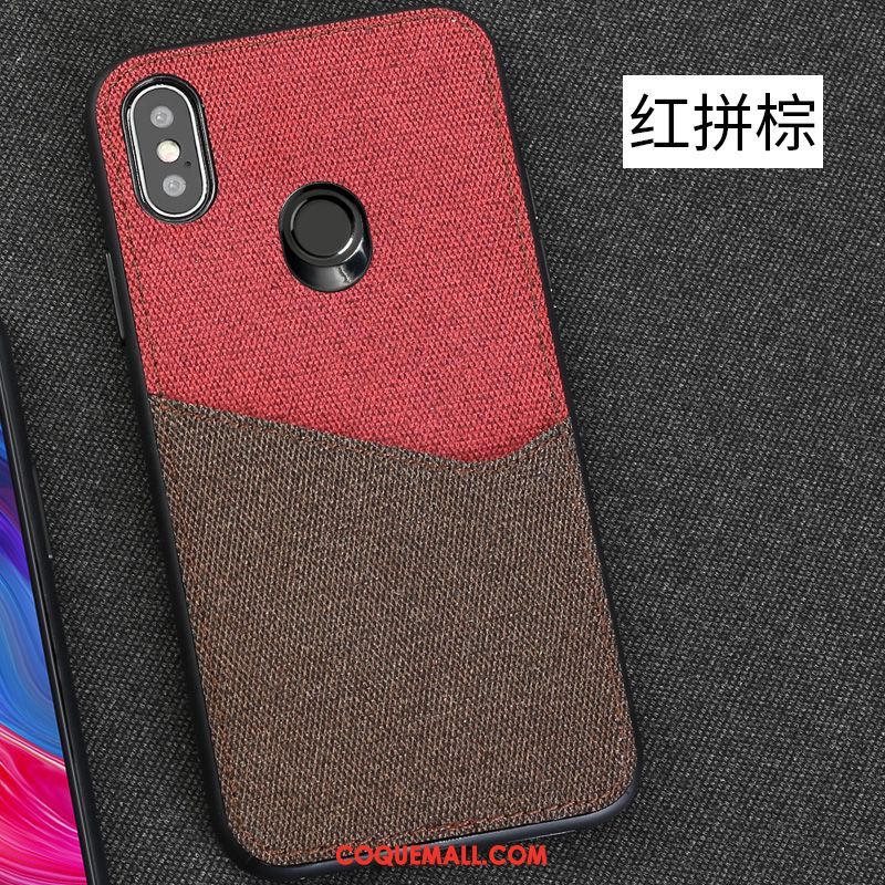 Étui Xiaomi Mi Mix 2s Modèle Fleurie Légère Tout Compris, Coque Xiaomi Mi Mix 2s Petit Téléphone Portable Beige