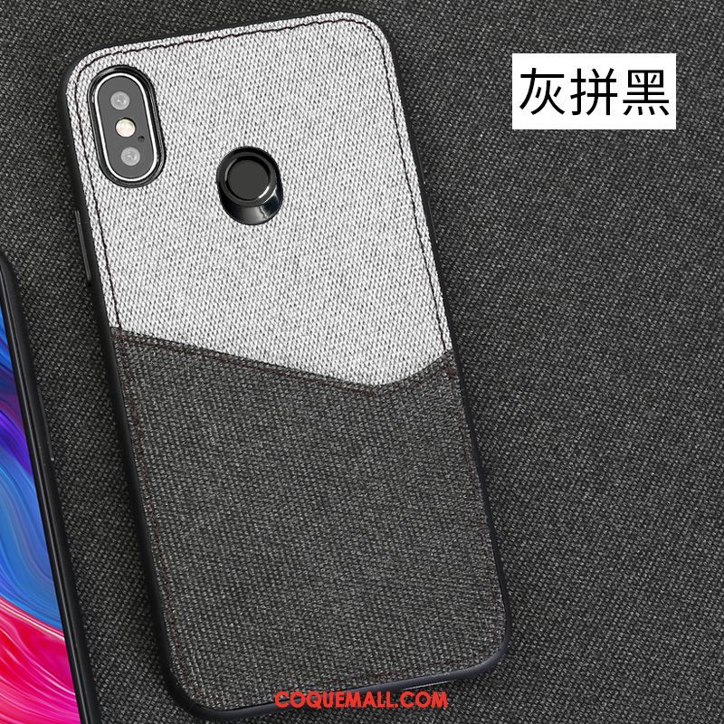 Étui Xiaomi Mi Mix 2s Modèle Fleurie Légère Tout Compris, Coque Xiaomi Mi Mix 2s Petit Téléphone Portable Beige