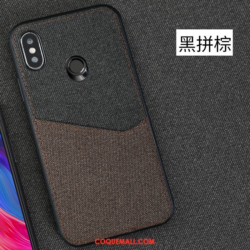 Étui Xiaomi Mi Mix 2s Modèle Fleurie Légère Tout Compris, Coque Xiaomi Mi Mix 2s Petit Téléphone Portable Beige