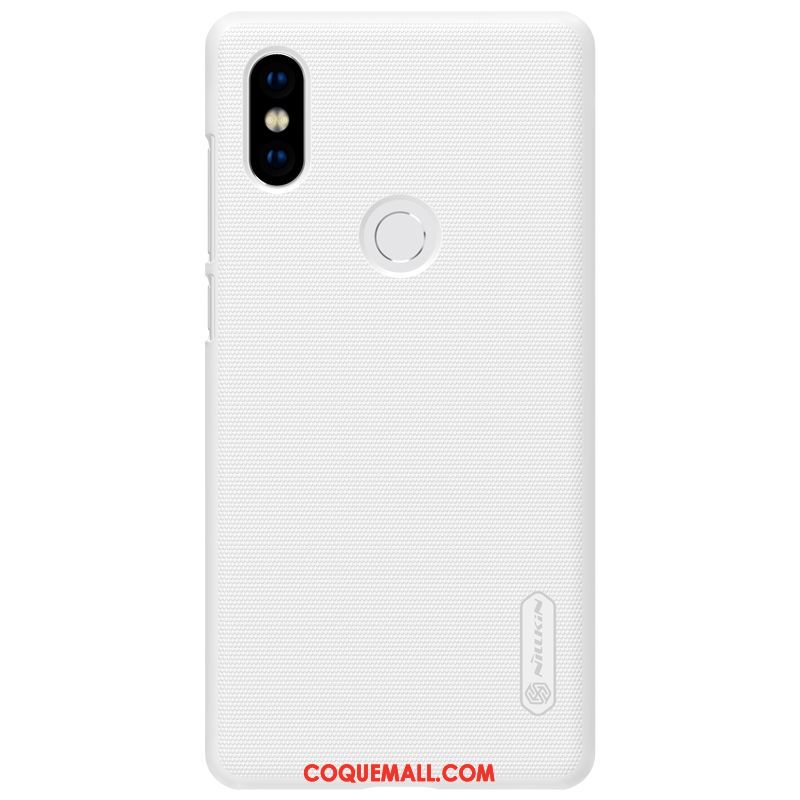 Étui Xiaomi Mi Mix 2s Or Petit Difficile, Coque Xiaomi Mi Mix 2s Téléphone Portable Délavé En Daim Beige