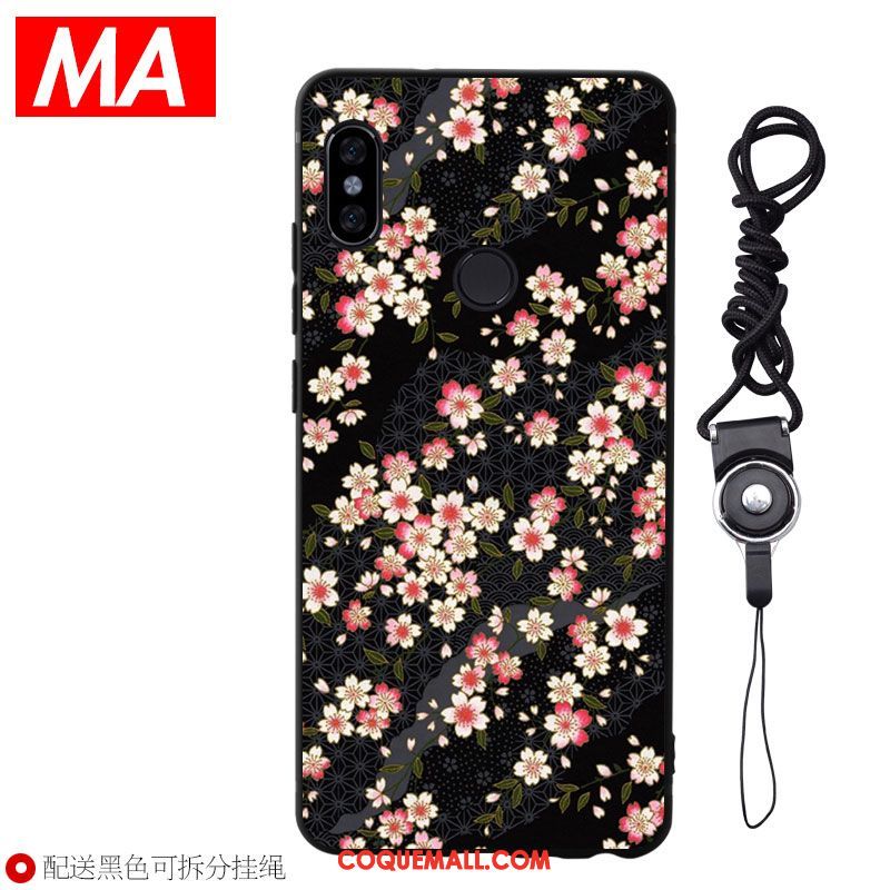 Étui Xiaomi Mi Mix 2s Protection Petit Art, Coque Xiaomi Mi Mix 2s Silicone Téléphone Portable Beige