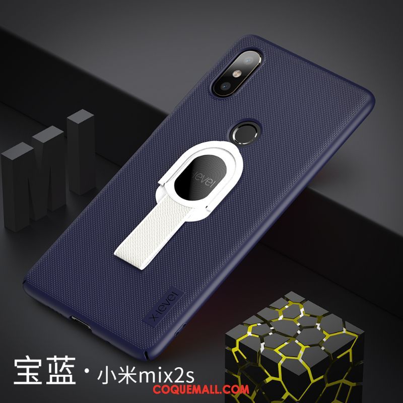 Étui Xiaomi Mi Mix 2s Silicone Délavé En Daim Incassable, Coque Xiaomi Mi Mix 2s Difficile Ultra Beige