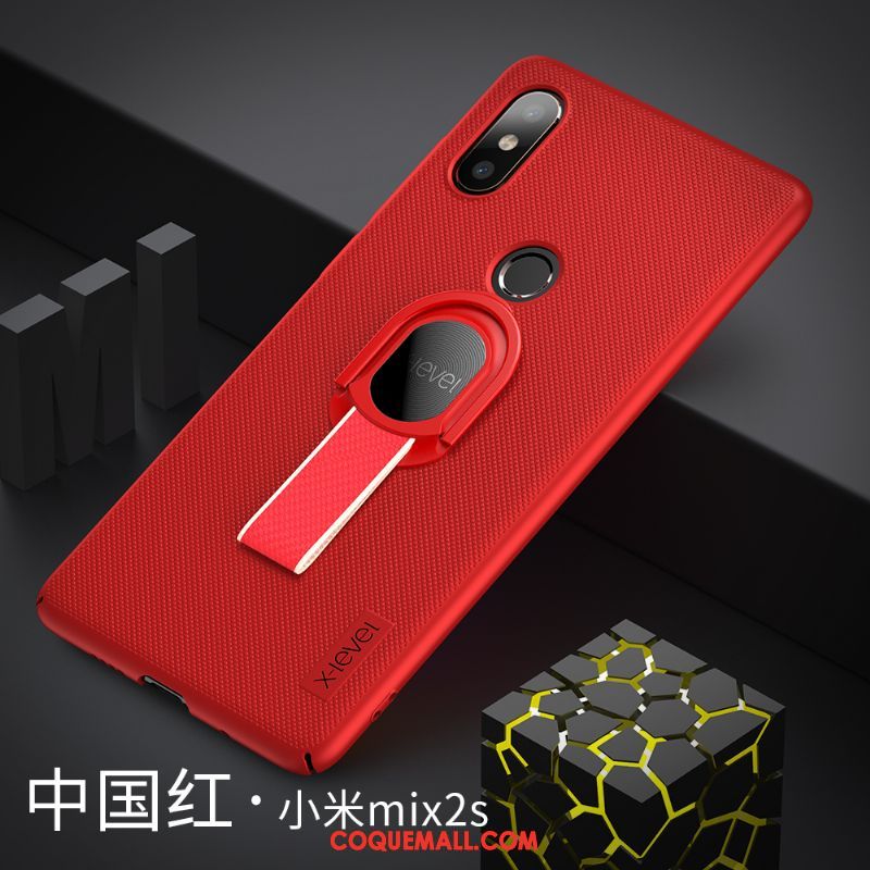 Étui Xiaomi Mi Mix 2s Silicone Délavé En Daim Incassable, Coque Xiaomi Mi Mix 2s Difficile Ultra Beige